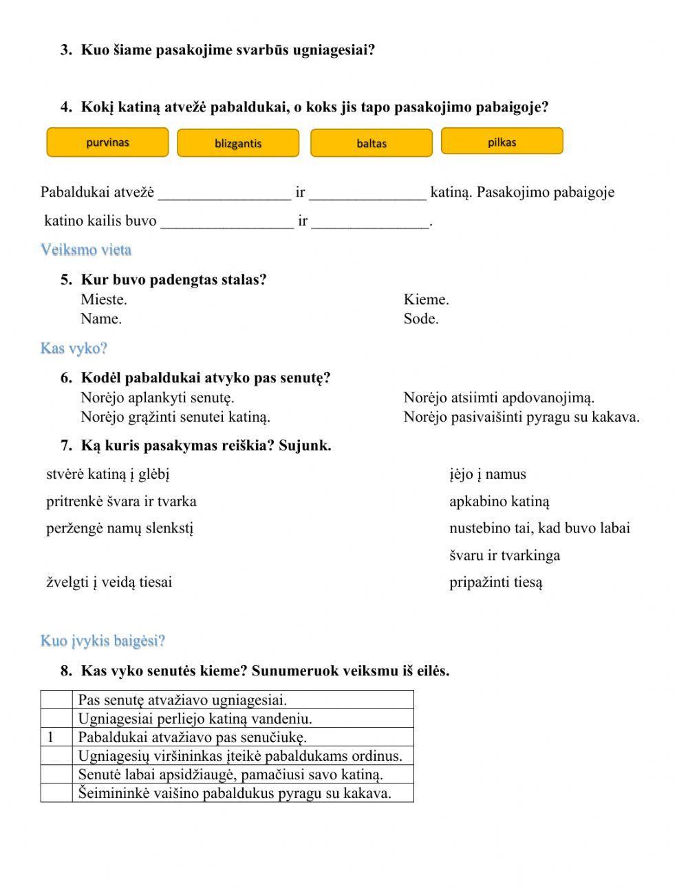 Lietuvių kalbos baigiamasis testas