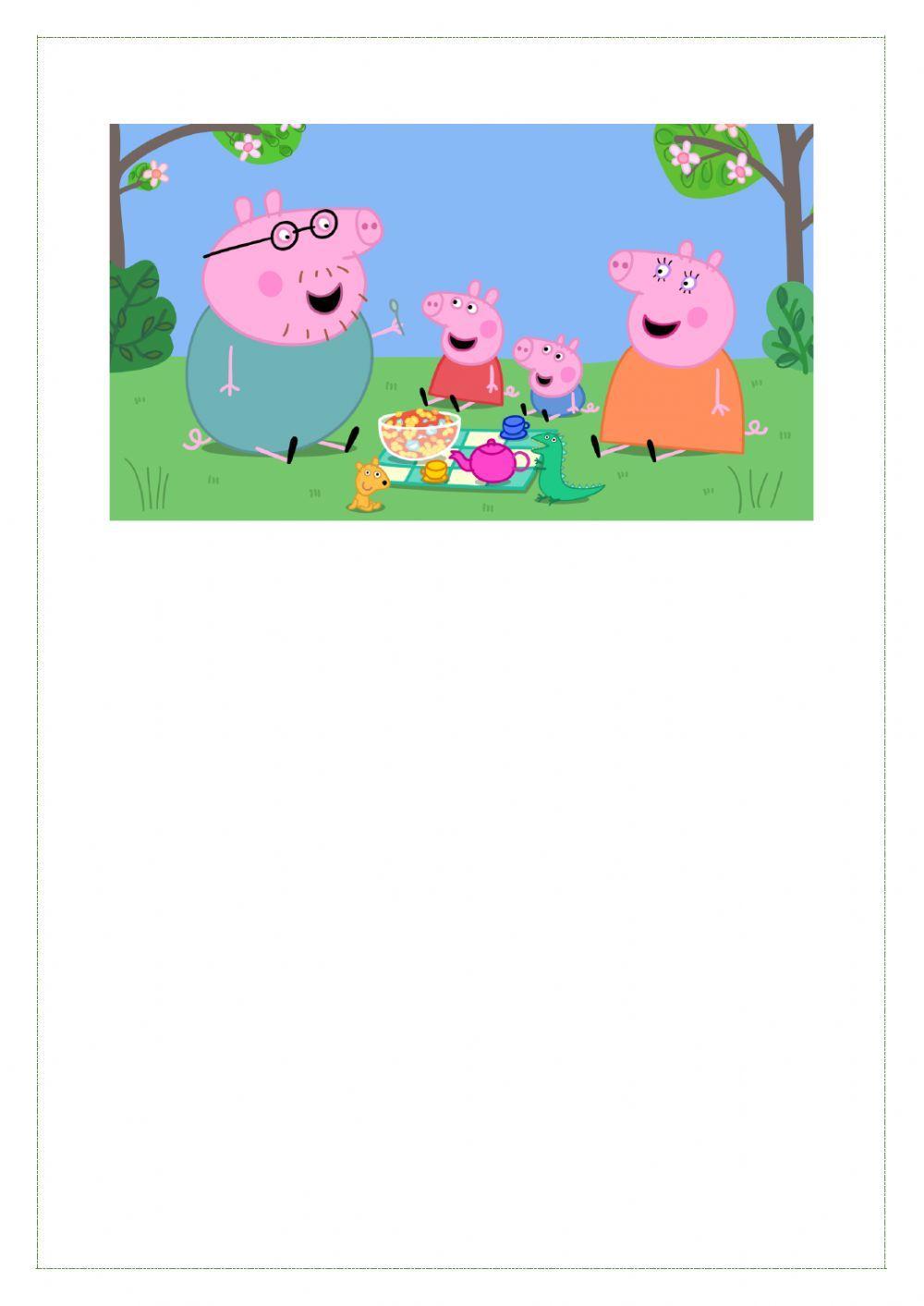 Puzzle Familia Pig