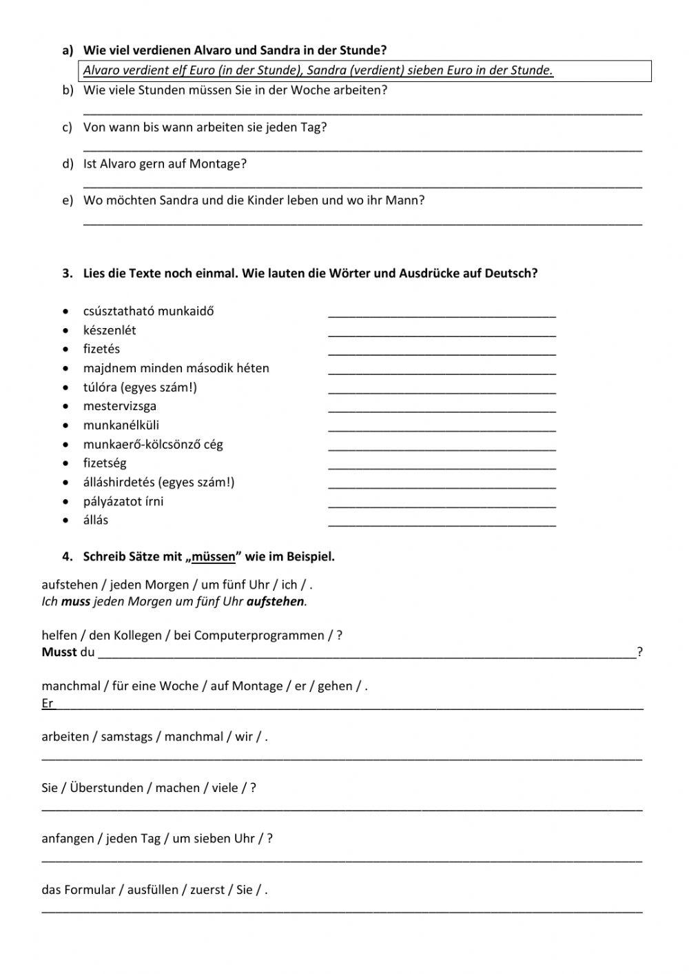 Berliner Platz Neu 1, Lektion 10