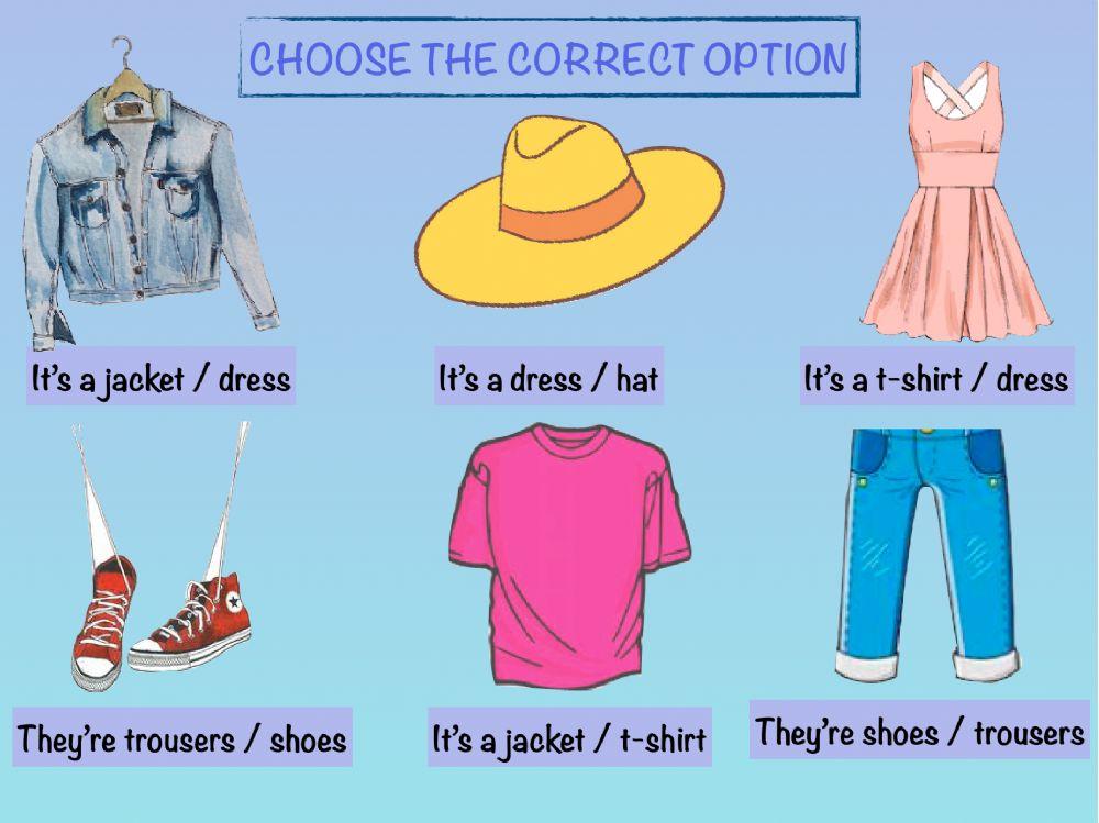 Choose the correct word