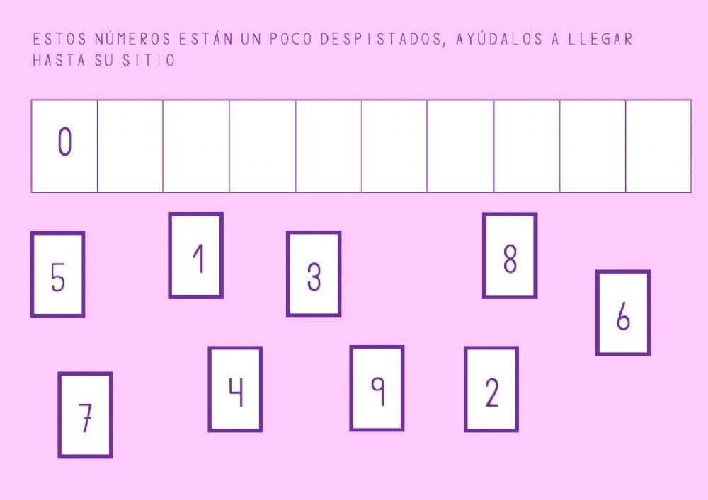 Números desordenados