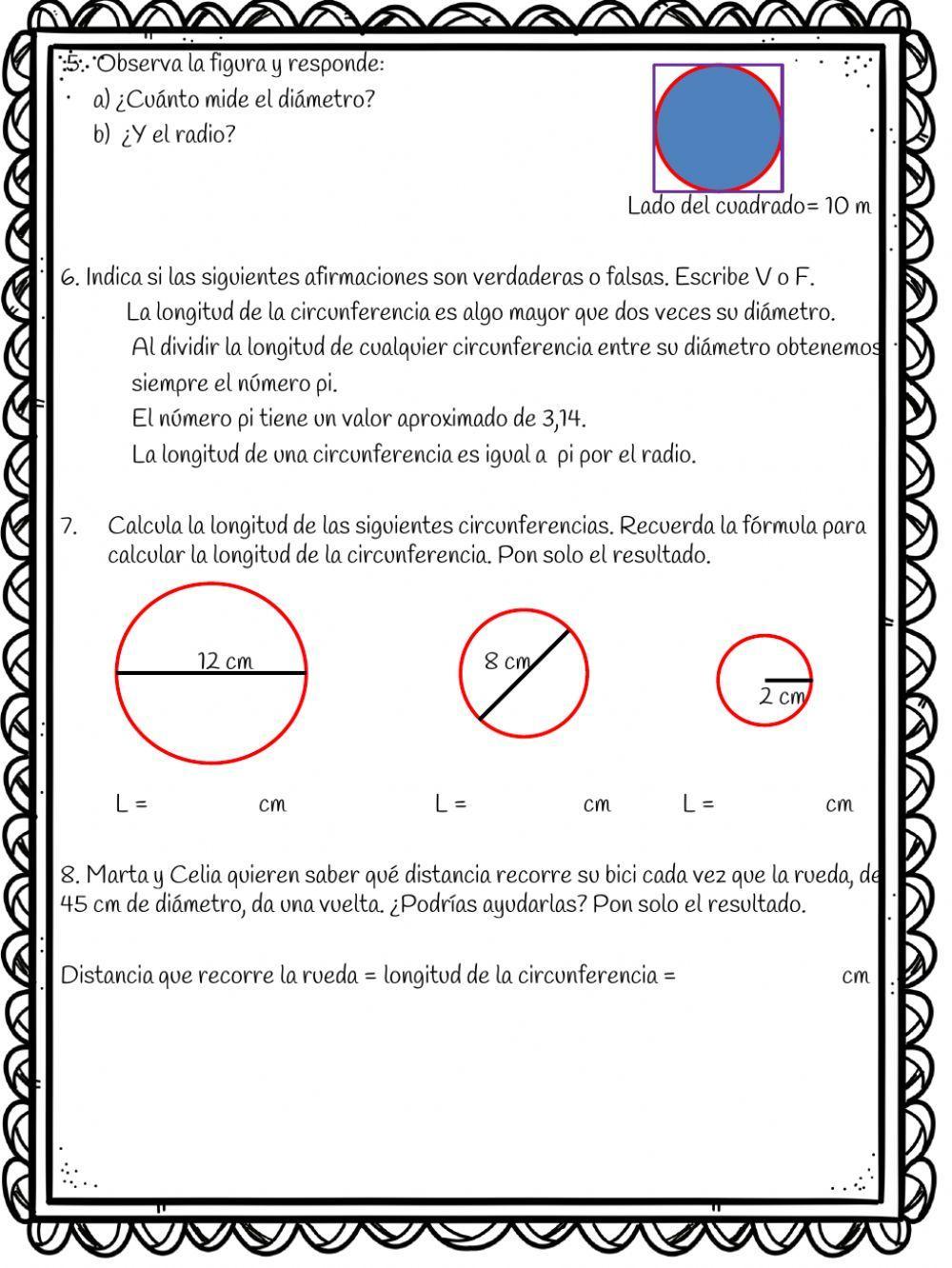 La circunferencia La circunferencia