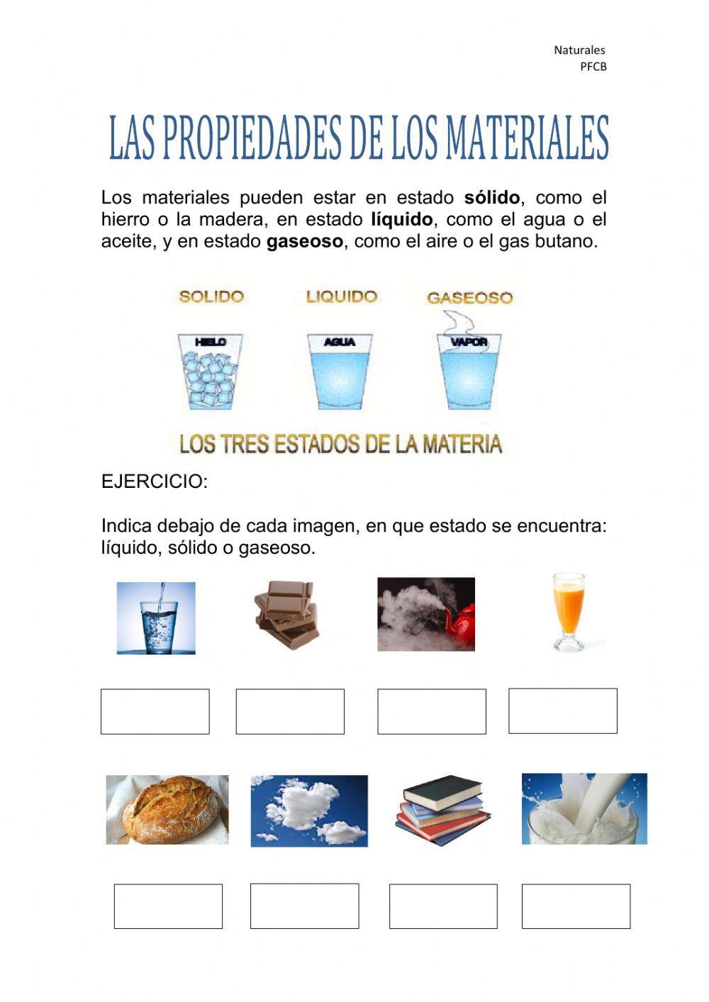 Propiedades de los materiales