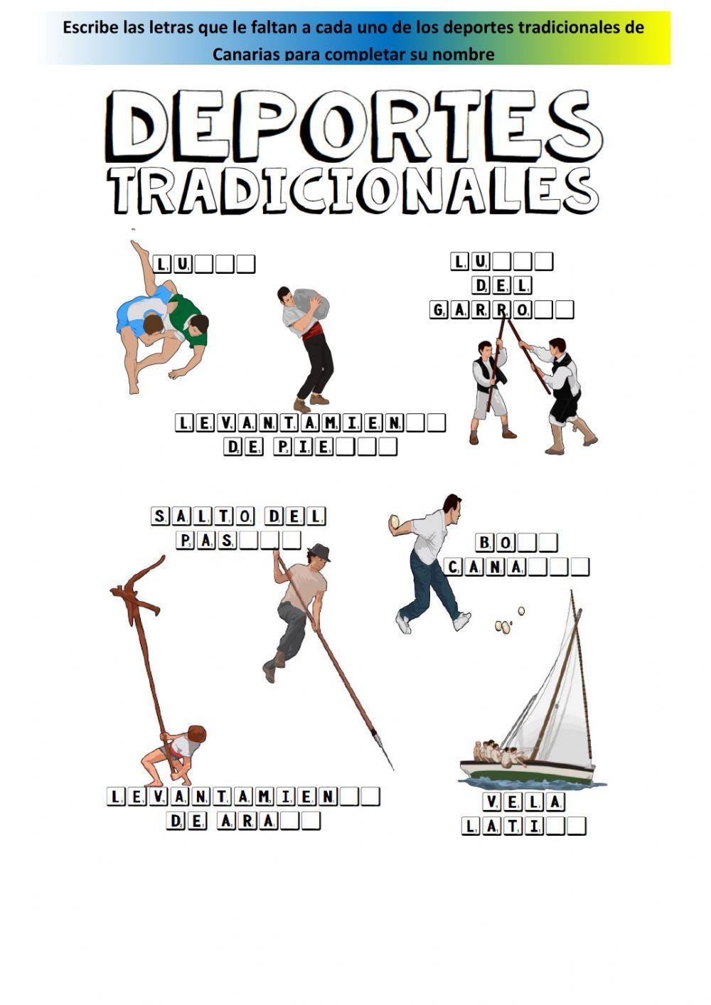 DEPORTES TRADICIONALES DE CANARIAS