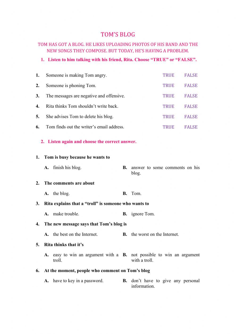 Technology - Listening