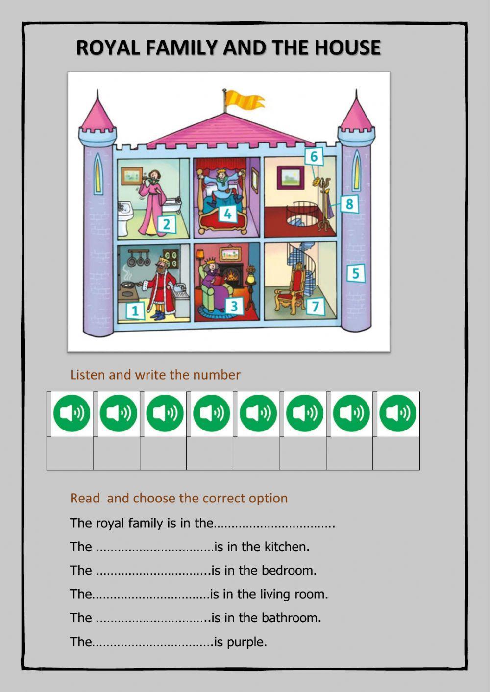 The royal family and the house