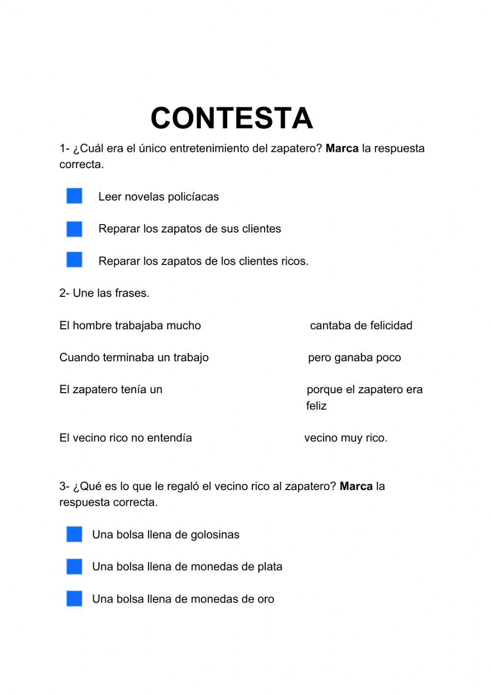 El rico y el zapatero