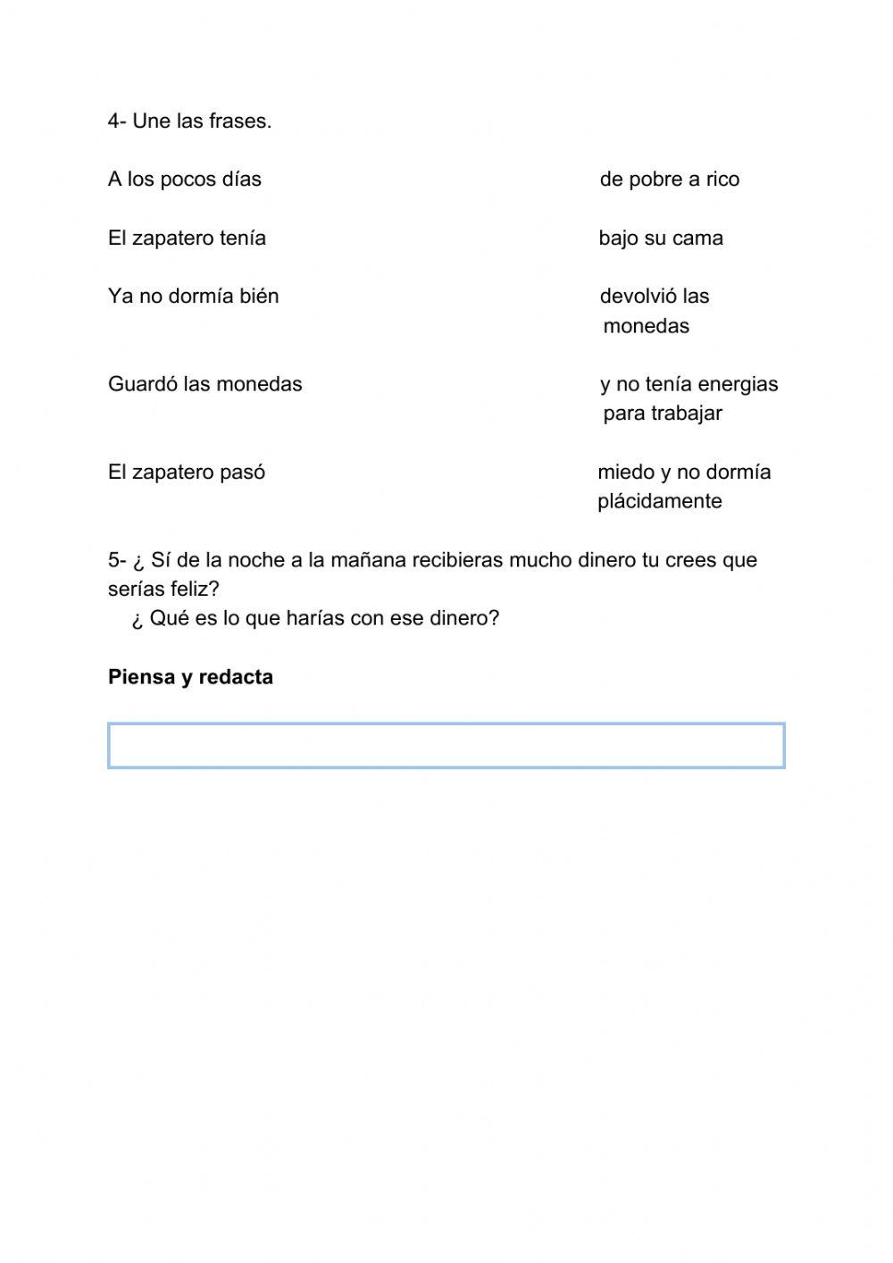 El rico y el zapatero