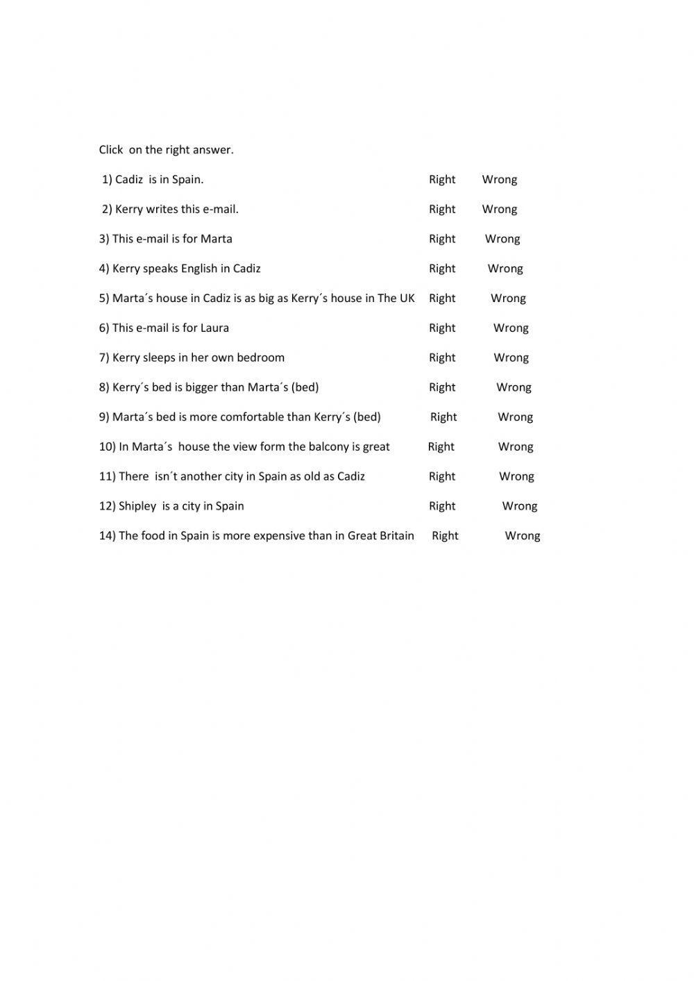 The best thing is the balcony. Upbeat II.Unit 3a