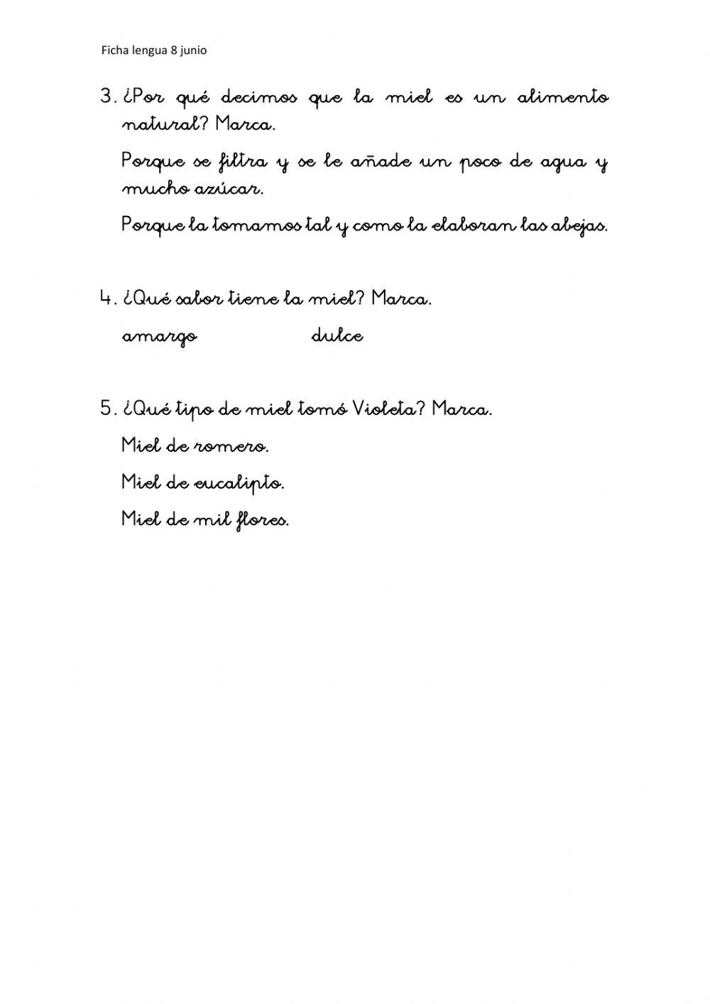 Comprensión lectora