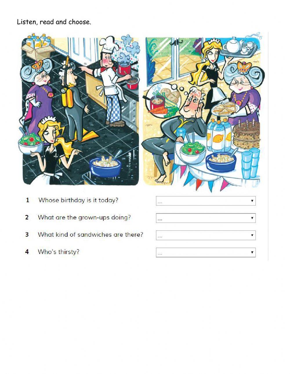 Kid's Box 4 Unit 8 page 72