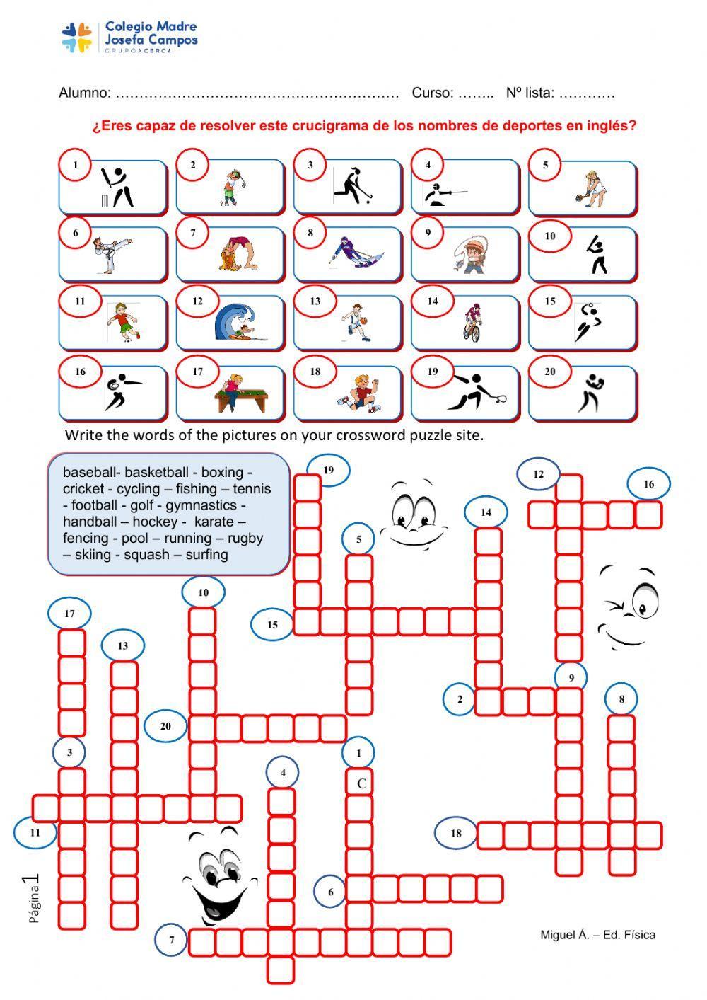 crossword-puzzle-2º-ciclo