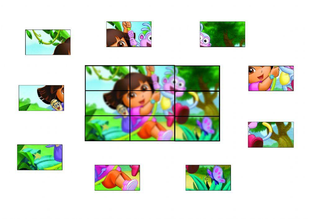 Puzzle dibujos animados (2)