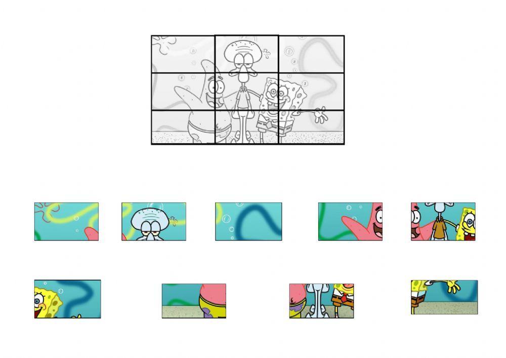 Puzzle dibujos animados (2)