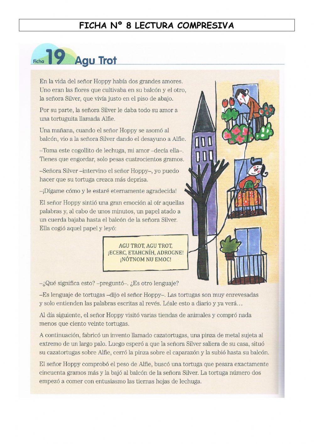 Lectura comprensiva nº8