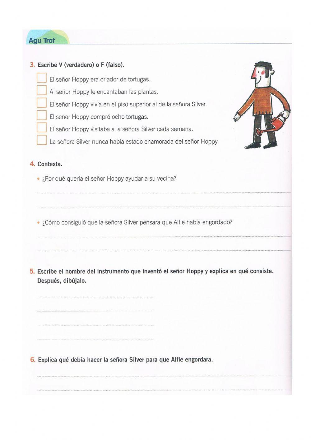 Lectura comprensiva nº8