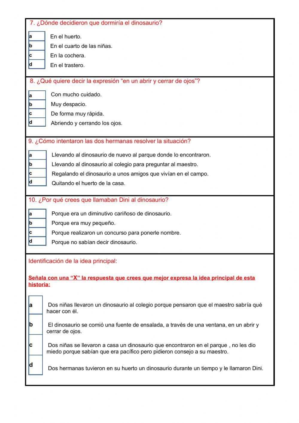 Lectura2º¡¡ cuidado, un dinosaurio!!