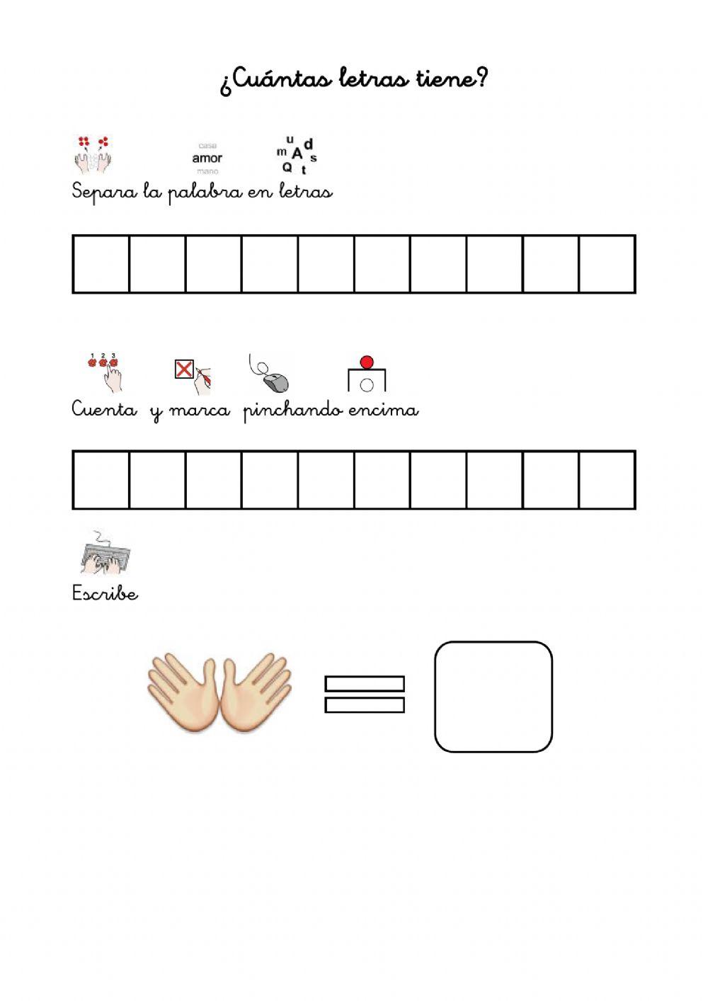 El cofre de las palabras, palabras con B