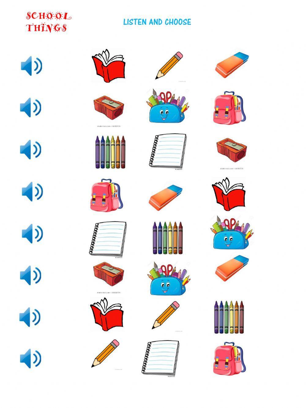 School things School things