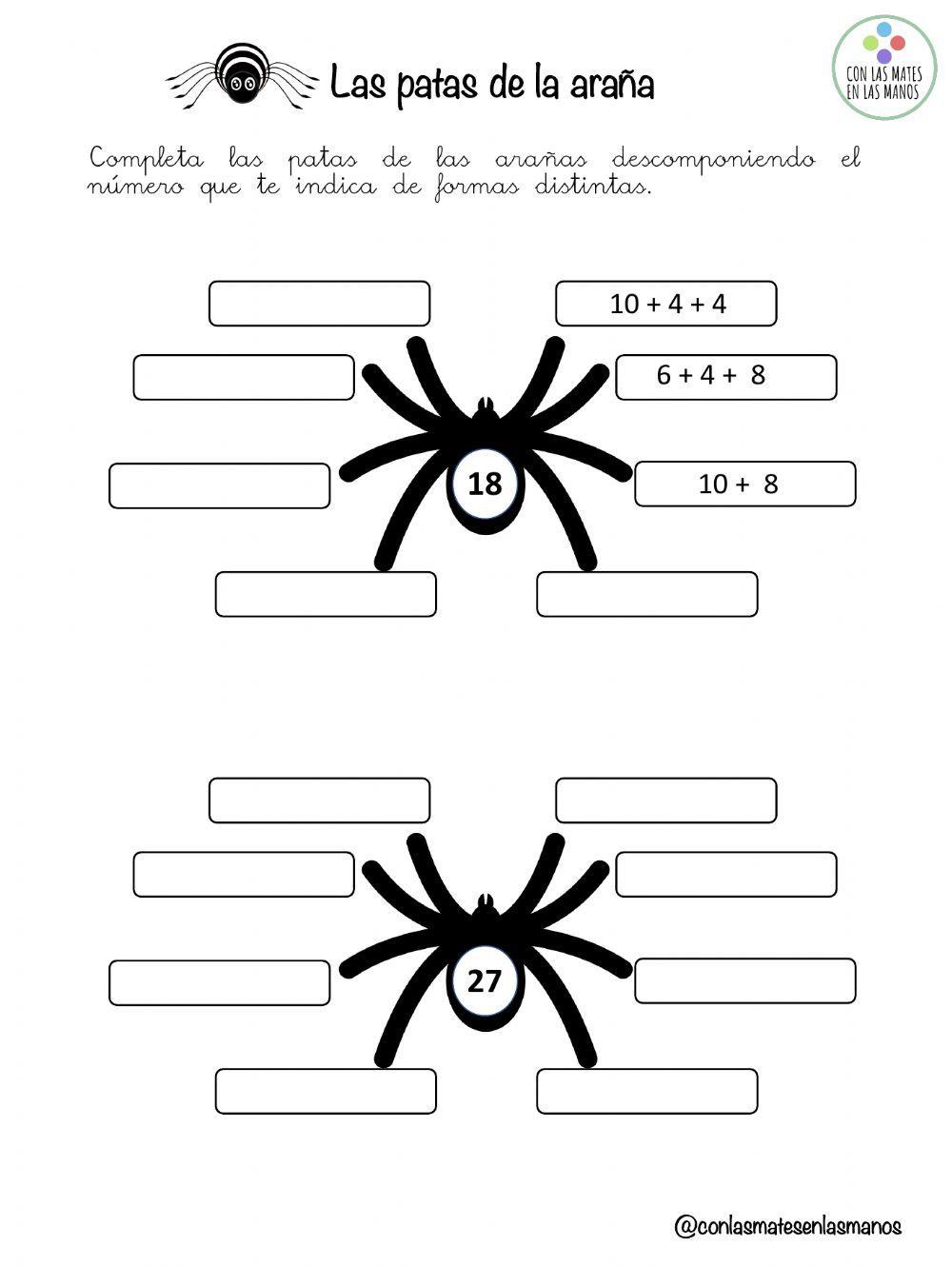 Las patas de la araña