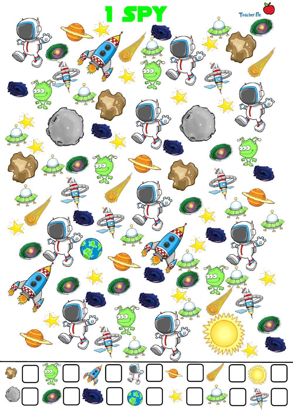 I spy (the Universe)