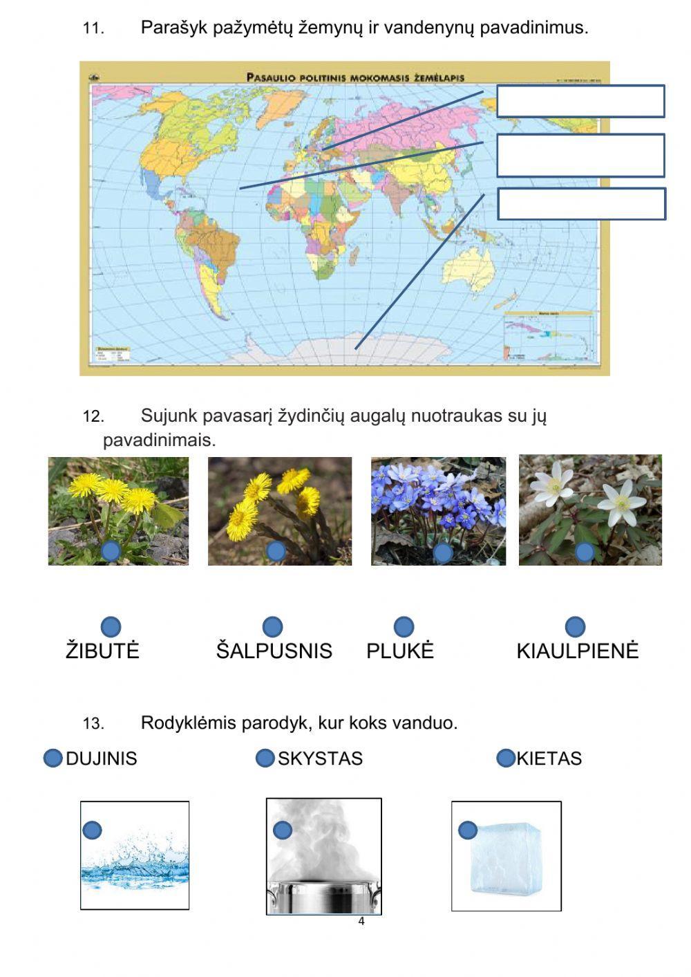 Pasaulio pažinimo testas