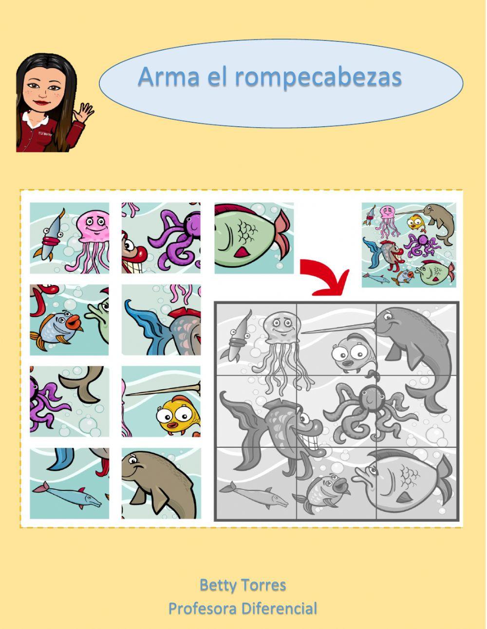 Rompecabezas del mar