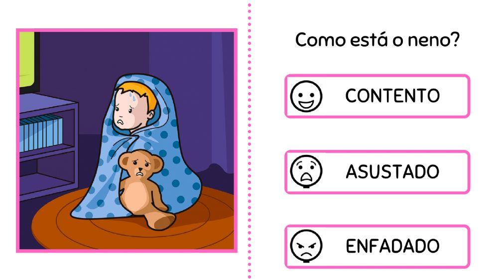 Recoñeces as emocións?