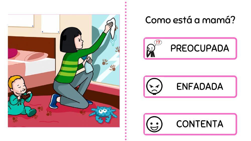 Recoñeces as emocións?