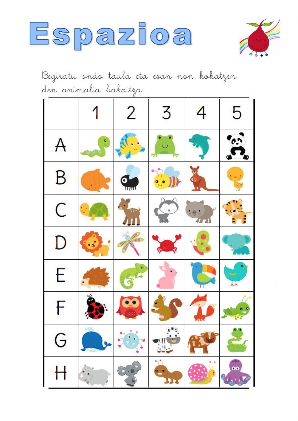 Espazioa (koordenatuak) 2