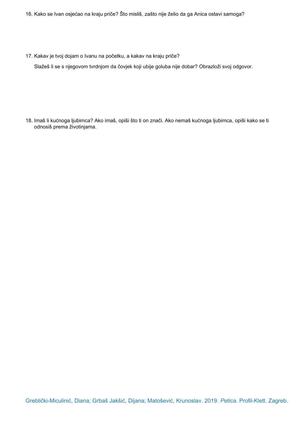 Tito Bilopavlović, Paunaš - Profil-Klett 