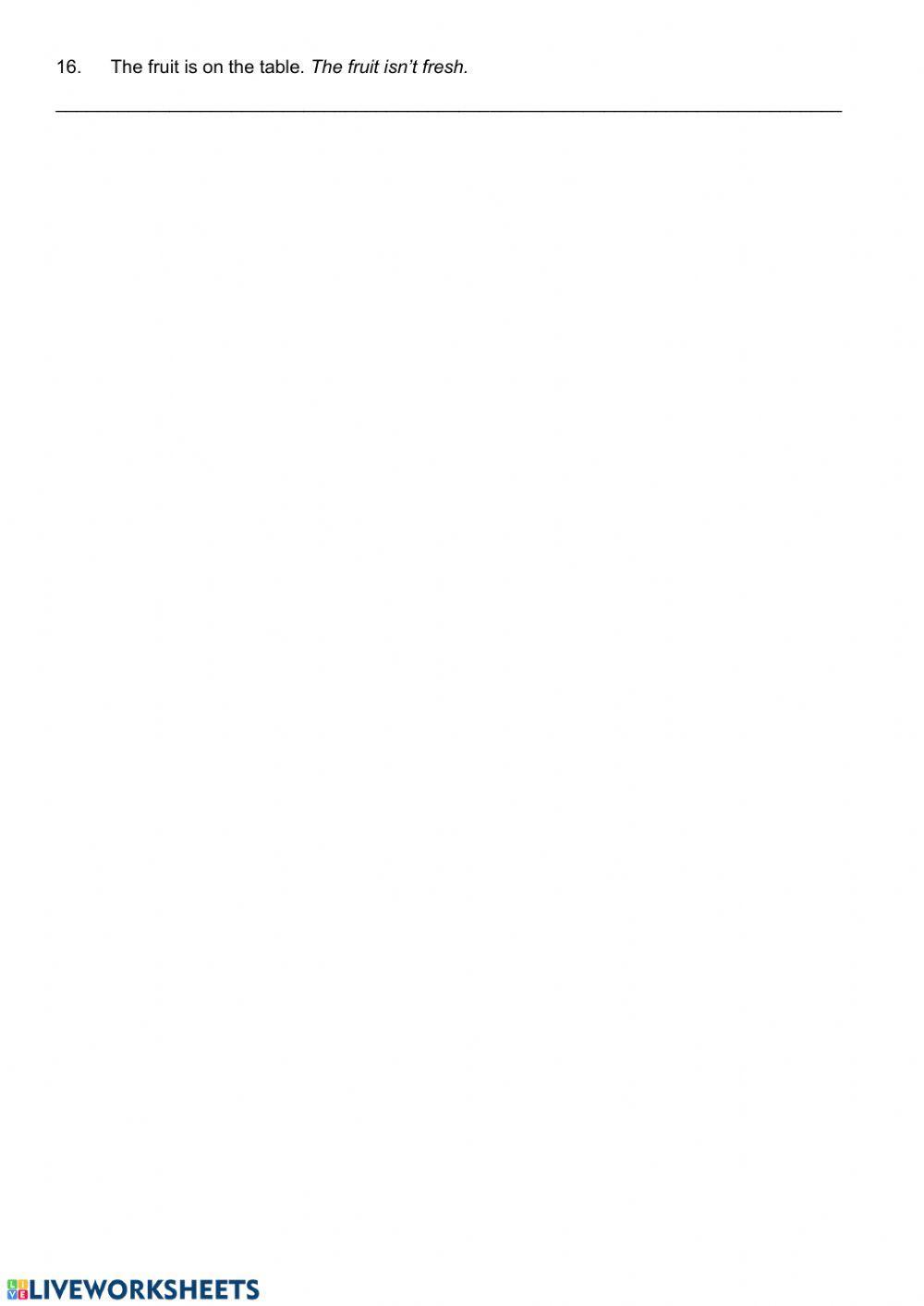 Noun phrases containing a relative clause