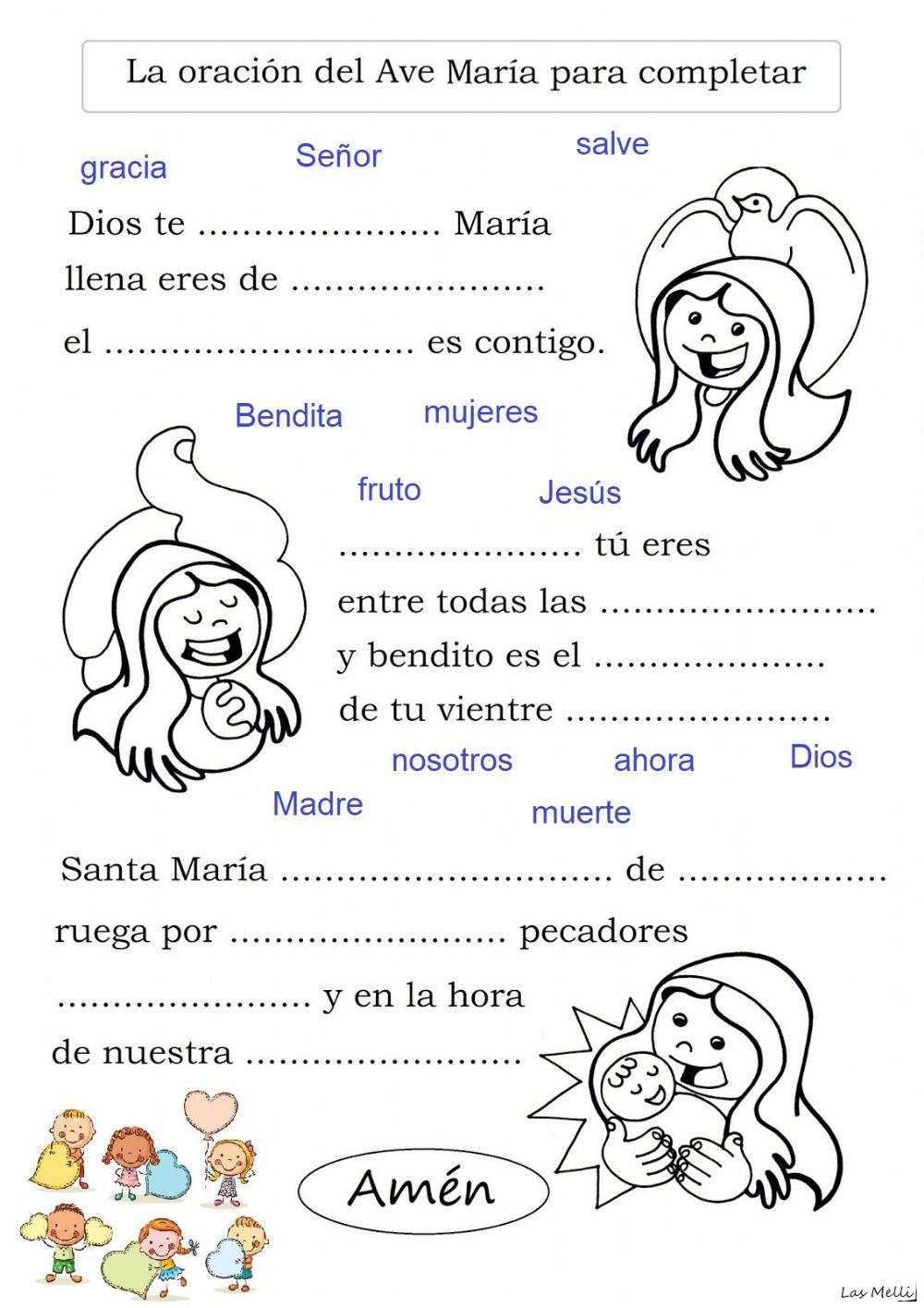 Avemaría - Oración Avemaría - Oración