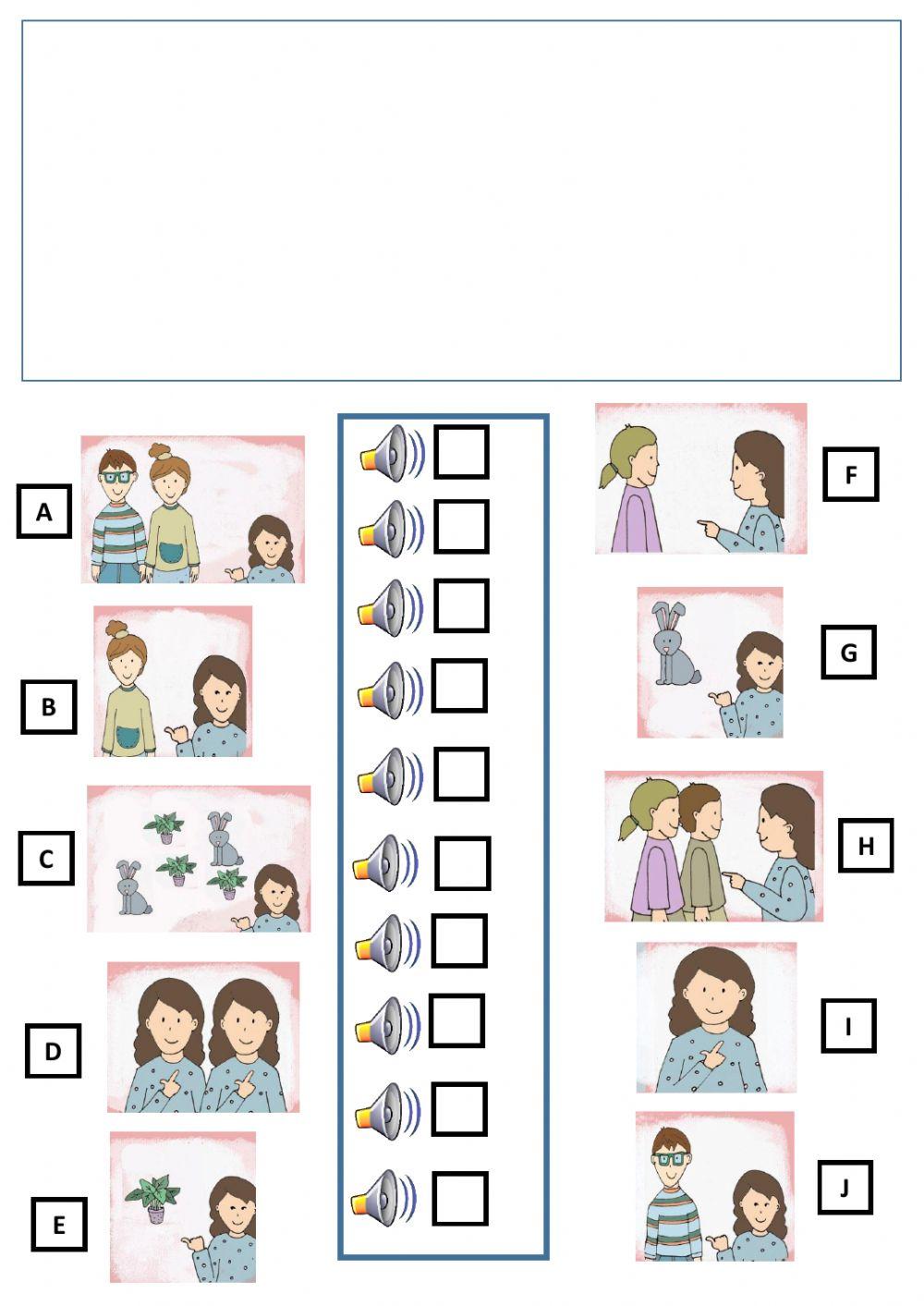 Like 1. affirmative y negative