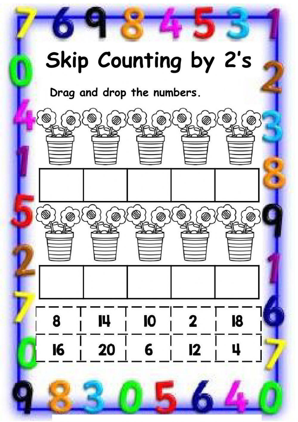 Skip counting by 2