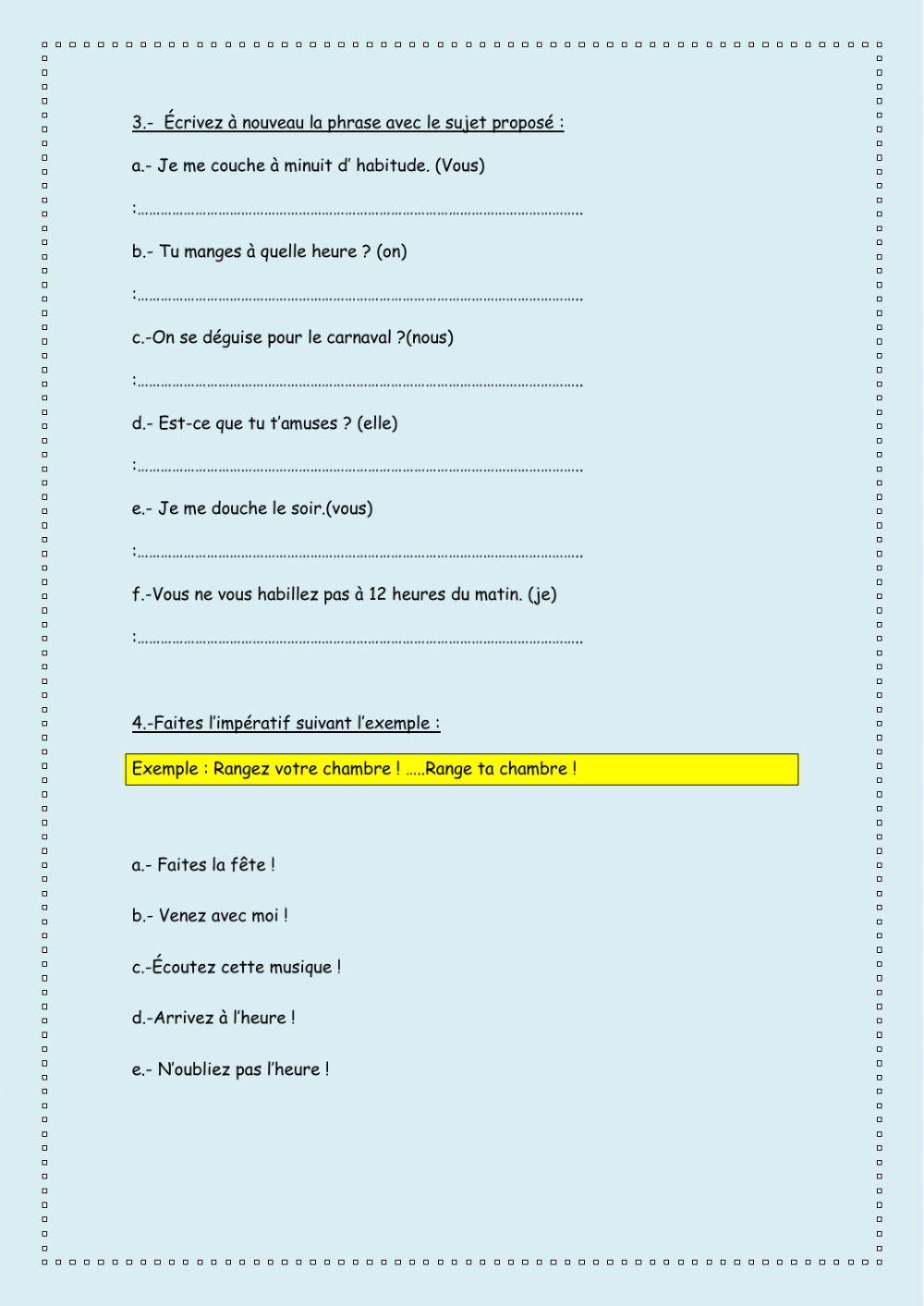 Je révise mon français 1D6