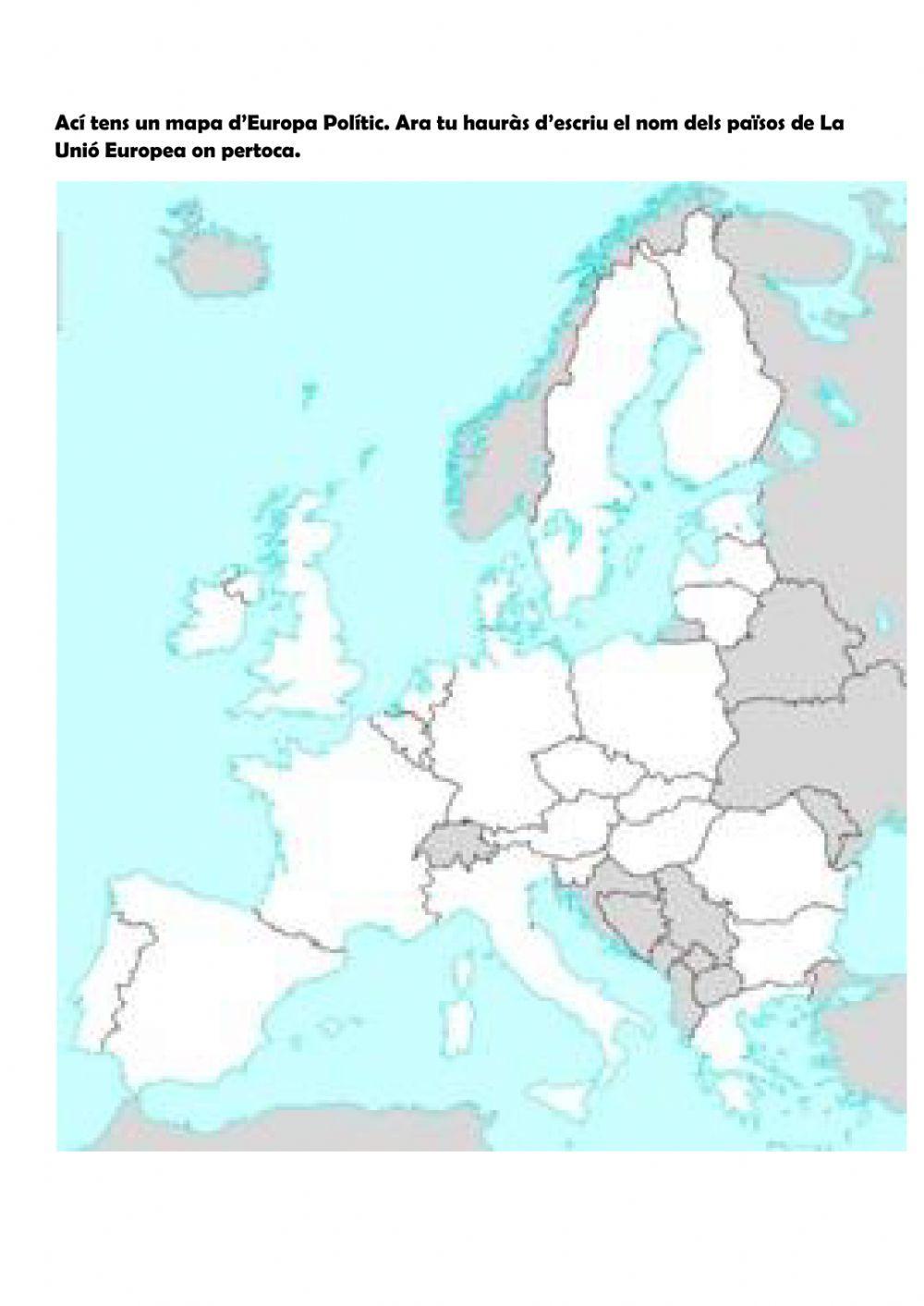 Europa i unió europea