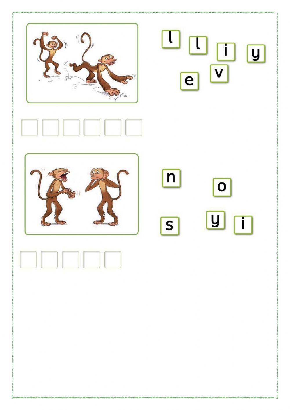 Adjectives for animals