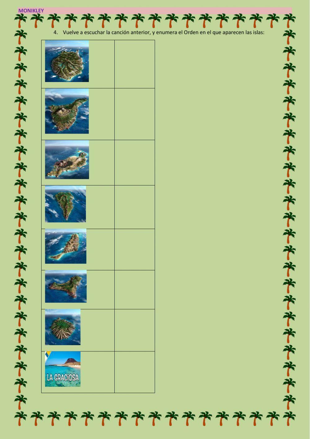 Música, flora y fauna de canarias