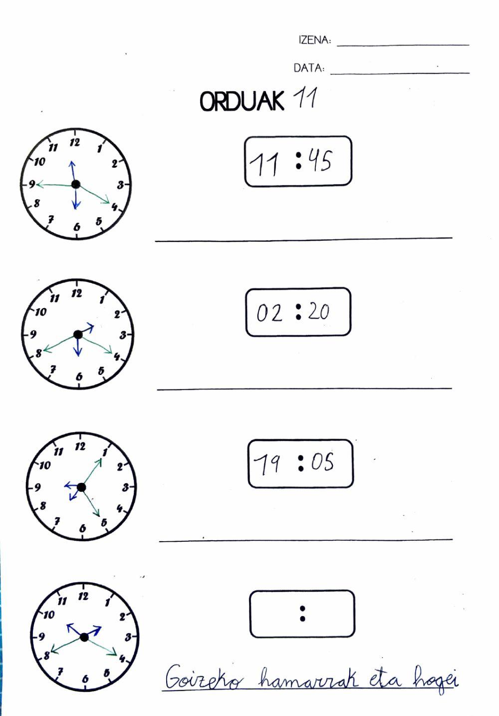 Orduak 11 Orduak 11