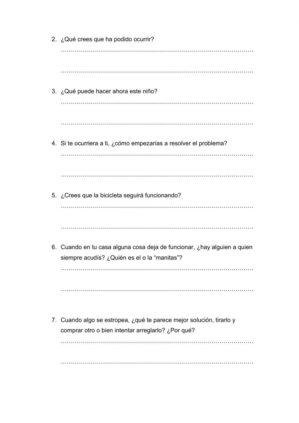 ¿Qué sabes sobre cómo solucionar un problema?
