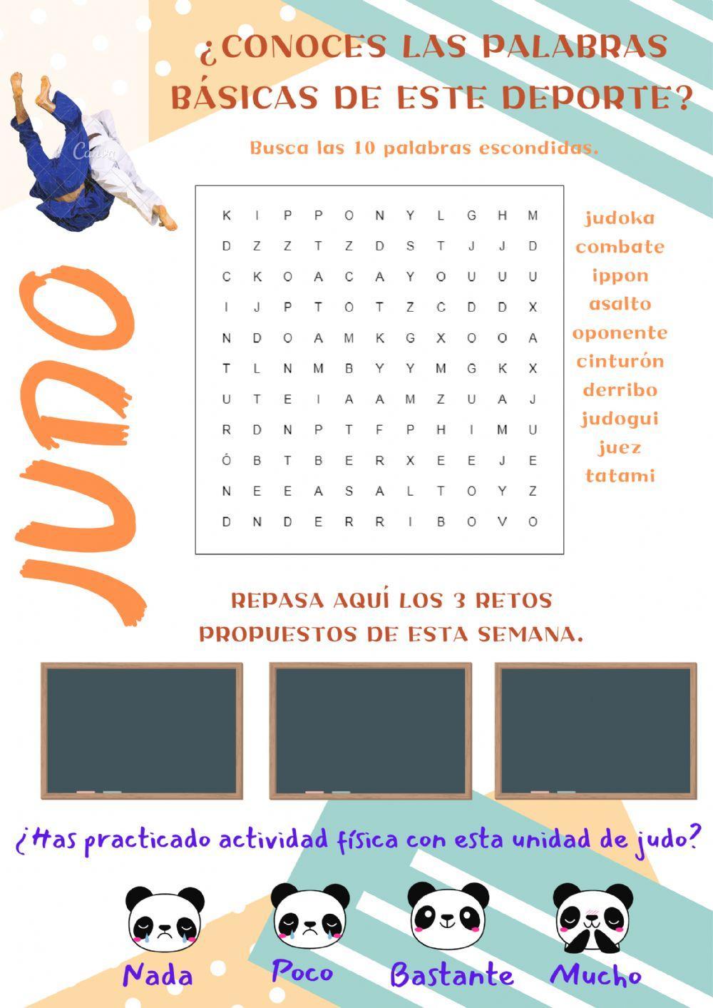 Reto judo juegos olímpicos