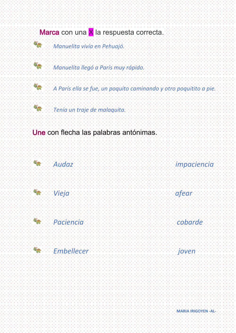 Comprensión Comprensión
