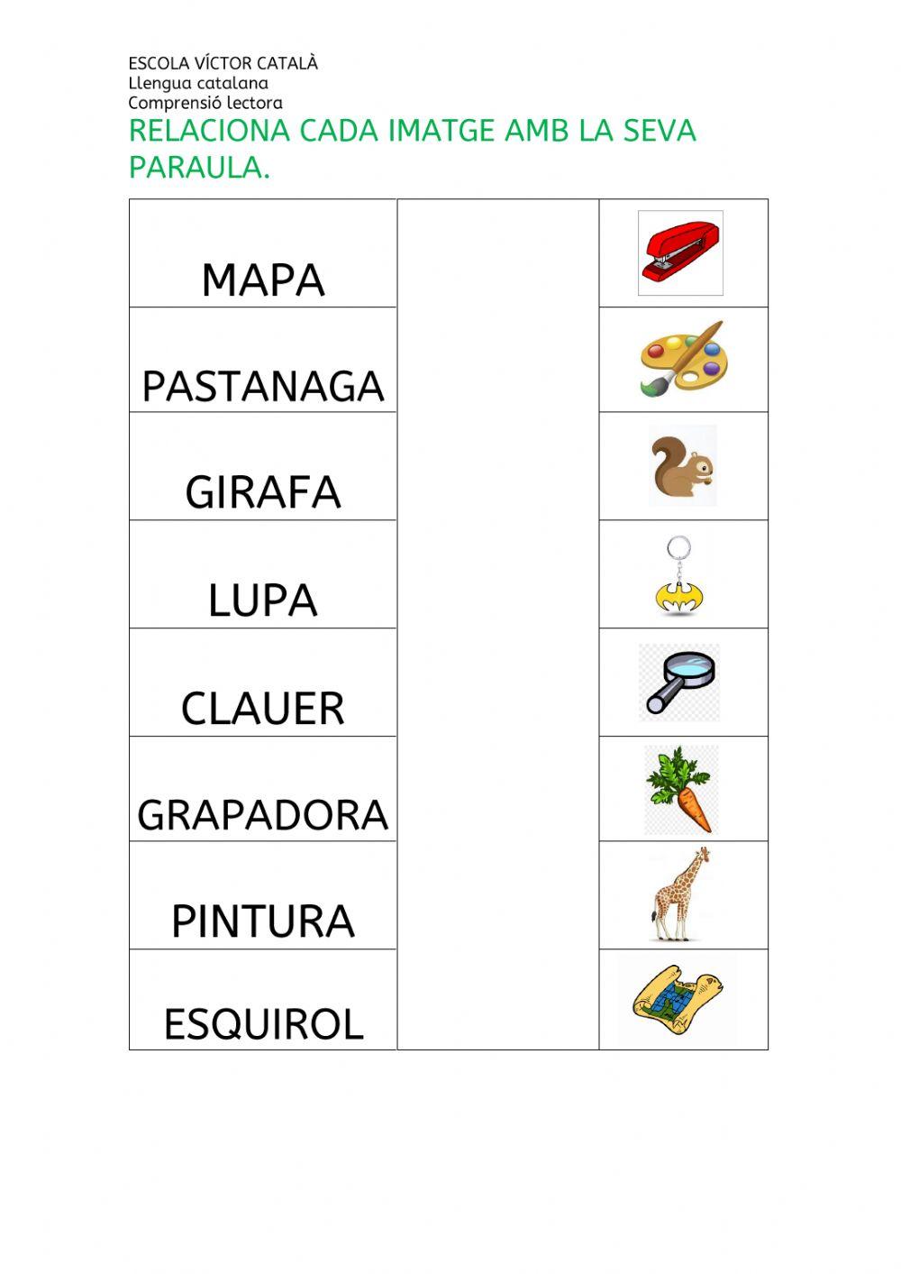 Vocabulari