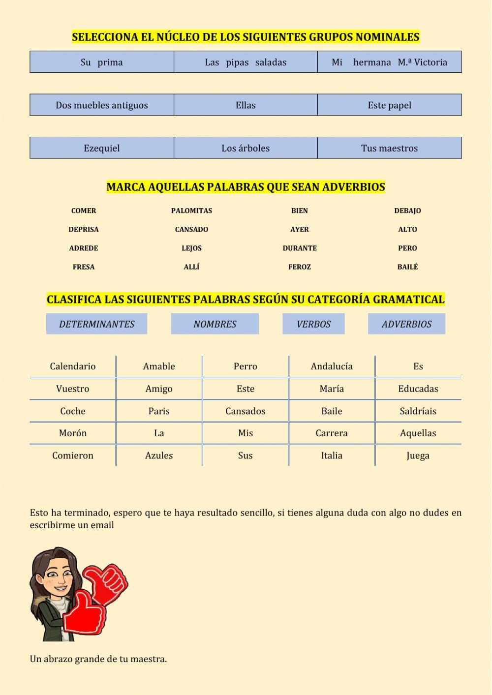 Demuestra lo aprendido - 6º