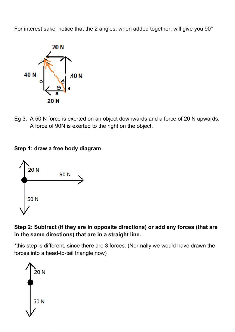 Newton worksheet 3