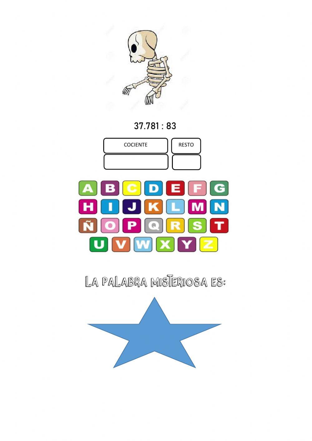 Divisiones con misiones