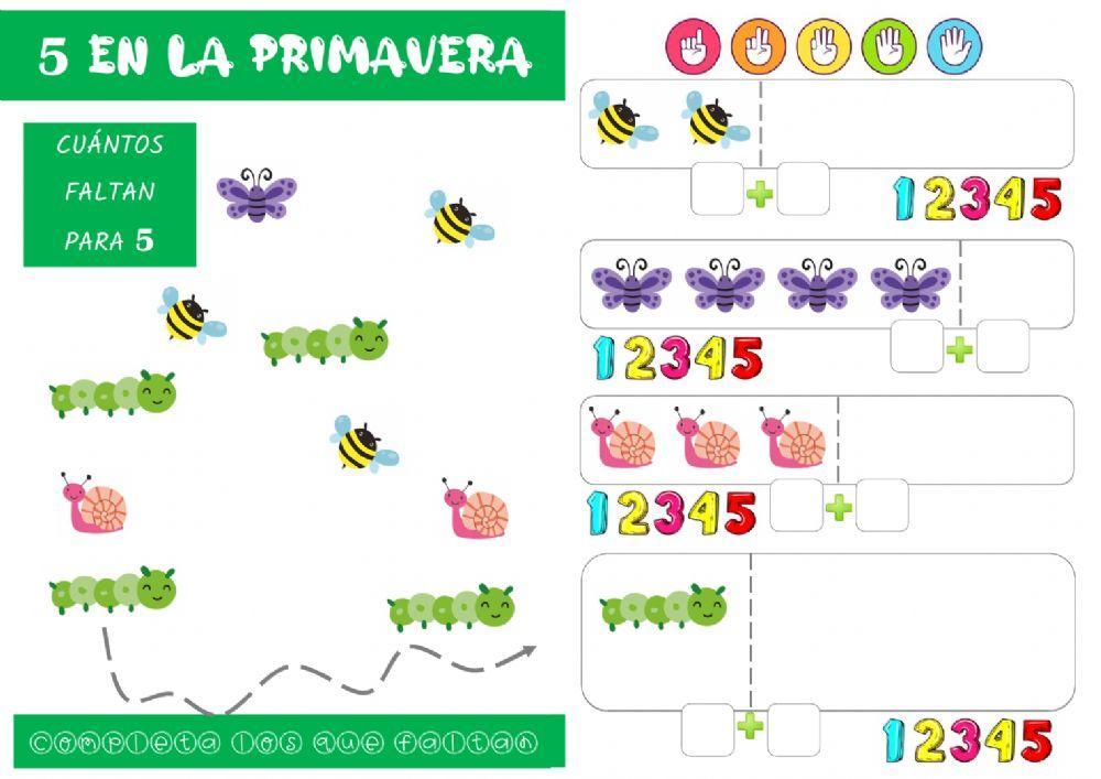 5 en la primavera - con audio