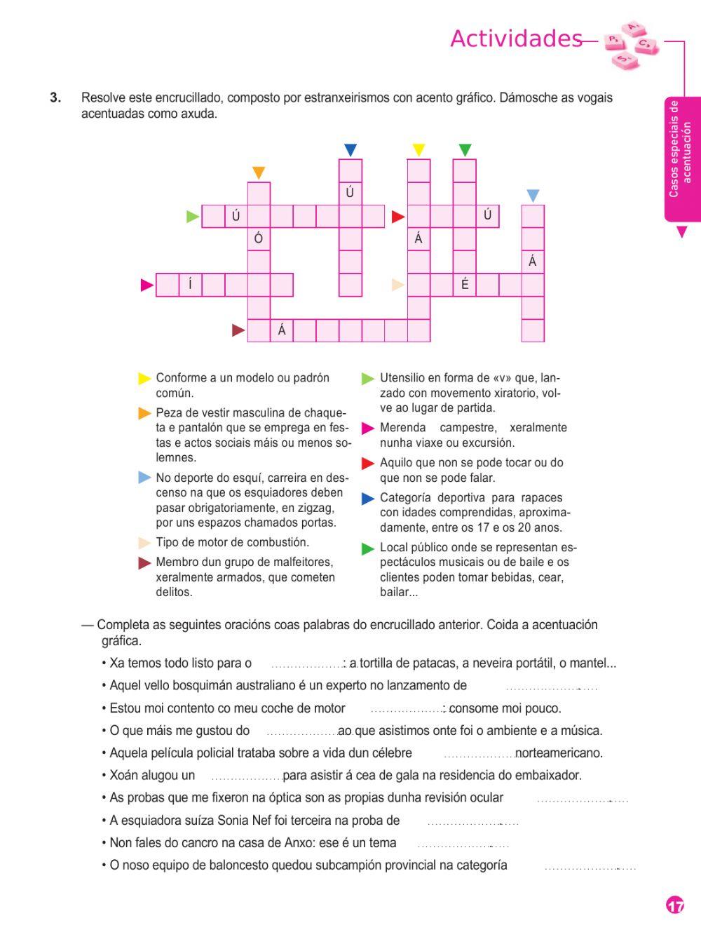 Casos especiais de acentuación