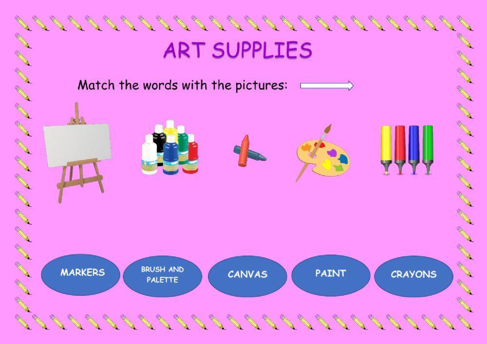 Art supplies